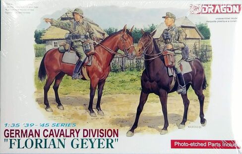 German Cavalry Divsion Florian Geyer w-Horses 1-35 Dragon in Saudi Arabia