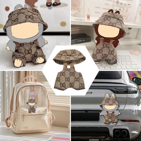 17cm Doll Clothes, Outfits Set for Dolls , Exquisite Accessories for Doll, Cute Clothes for Dolls Dress up Unique Style in Saudi Arabia