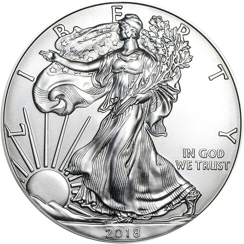 الولايات المتحدة الأمريكية 2018 $ 1 American Silver Eagle Coin MS69 NGC - حالة الإصدارات المبكرة in Saudi Arabia