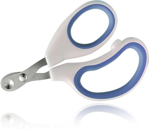 Cat Nail Clippers with Safety Guard-Professional Cat Claw Trimmer للقطط والحيوانات الأليفة الصغيرة ، حماية مفرطة في القطع 2 مم ، مقبض مريح غير قابل للانزلاق وشفرة من الفولاذ المقاوم للصدأ (صديق المبتدئين) in Kuwait
