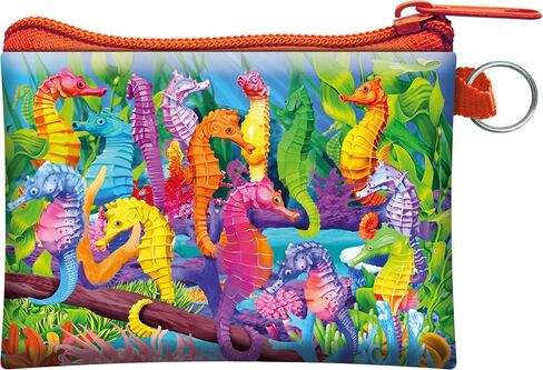 3D LiveLife Coin Purse - Guinea Pig from Deluxebase. Lenticular 3D Pet Purse. Cash, coin and card holder with secure zipper featuring artwork licensed from renowned David Penfound in Saudi Arabia