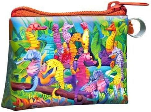 3D LiveLife Coin Purse - Guinea Pig from Deluxebase. Lenticular 3D Pet Purse. Cash, coin and card holder with secure zipper featuring artwork licensed from renowned David Penfound in Saudi Arabia