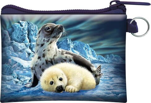 3D LiveLife Coin Purse - Guinea Pig from Deluxebase. Lenticular 3D Pet Purse. Cash, coin and card holder with secure zipper featuring artwork licensed from renowned David Penfound in Saudi Arabia