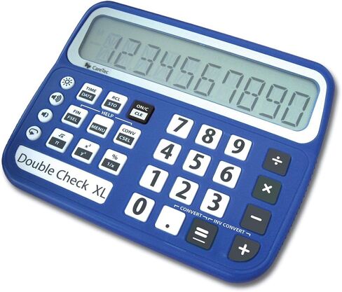 DoubleCheck XL Talking Low Vision Commercial Calculator in Saudi Arabia
