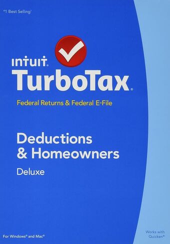 TurboTax Deluxe 2014 - Federal Returns & Federal File (Not Not Charse) PC & Mac - 424530 in Kuwait