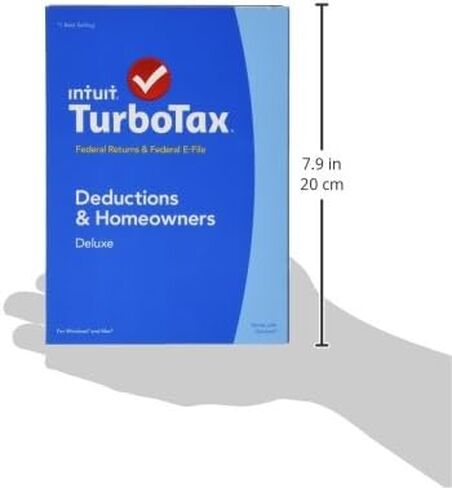 TurboTax Deluxe 2014 - Federal Returns & Federal File (Not Not Charse) PC & Mac - 424530 in Kuwait