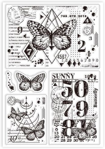 GLOBLELAND Vintage Transport Background Clear Stamps for DIY Scrapbooking Retro Transportation Grunge Silicone Clear Stamp Seals Transparent Stamps for Cards Making Journal Decor in Kuwait