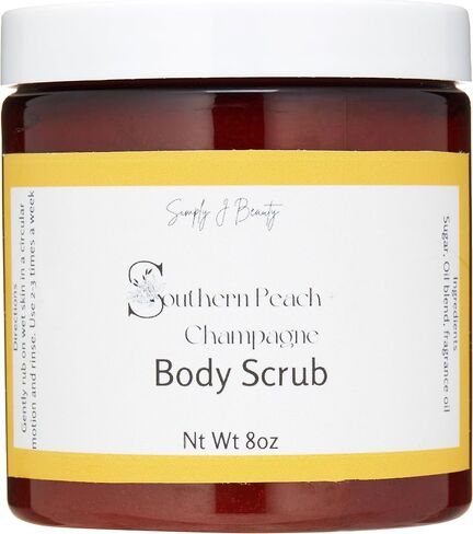 Exfoliating Sugar Body Scrub, Fresh Linen and Clean Cotton Scent (Cozy Vibes, 8 oz) in Saudi Arabia