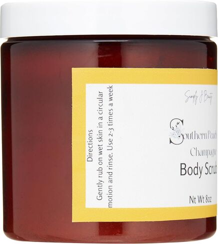 Exfoliating Sugar Body Scrub, Fresh Linen and Clean Cotton Scent (Cozy Vibes, 8 oz) in Saudi Arabia