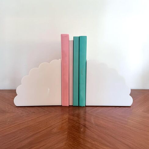 Bookends acrylic bookends-حاملي كتب أنيقة ودائمة للرفوف والديكور مع منصات غير انزلاق (واضح) in Kuwait
