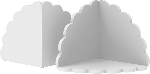 Bookends acrylic bookends-حاملي كتب أنيقة ودائمة للرفوف والديكور مع منصات غير انزلاق (واضح) in Kuwait