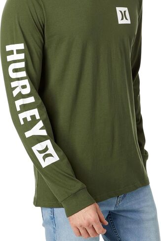 Hurley The Box Long Sleeve Tee Bone XL in Saudi Arabia