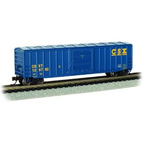 Bachmann Trains - ACF 50'-6" Outside BRACED Sliding Door Box CAR -CSX® - N Scale