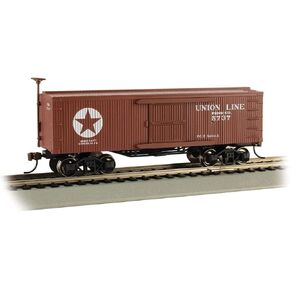 Bachmann Trains - Old-Time Box Car - Union LINE - HO Scale