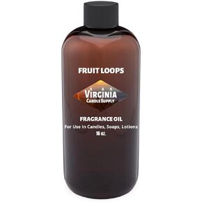 Fruit Loops Fragrance Oil (Our Version of The Brand Name) (16 oz Bottle) for Candle Making, Soap Making, Tart Making, Room Sprays, Lotions, Car Fresheners, Slime, Bath Bombs, Warmers…