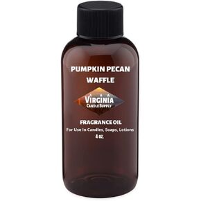 Pumpkin Pecan Waffle Fragrance Oil (Our Version of The Brand Name) (4 oz Bottle) for Candle Making, Soap Making, Tart Making, Room Sprays, Lotions, Car Fresheners, Slime, Bath Bombs, Warmers……