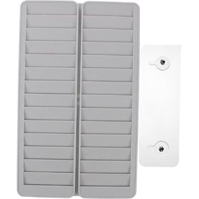 Slot Wall Mounted Card Holder Rack for Attendance Cards Simple Design Card Storage for Offices and Schools for Attendance Machines