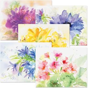 Old Glory Patriotic Flag Note Cards - Set of 10 4 1/4" by 5 1/2" with envelopes, Thank You cards, 4th of July