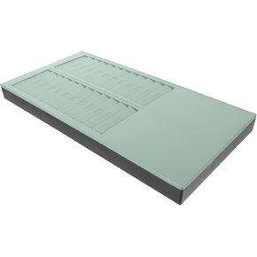 ARTIBETTER Slot Wall Mounted Attendance Card Rack Plastic Organizer for Cards Storage Rack for Office Factory and Warehouse and Easy to Install