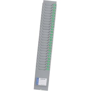 Wall Mounted Time Card Holder with Screws Payroll Device Indoor/Outdoor Factory Time Card Holder, with 25Pocket Slots