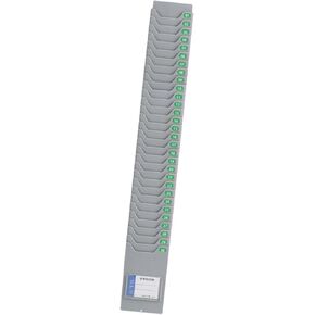Wall Mounted Time Card Holder with Screws Payroll Device Indoor/Outdoor Factory Time Card Holder, with 25Pocket Slots in Saudi Arabia
