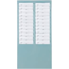 Employee Time Card Rack with 24 Slots for Easy Attendance Tracking