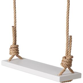 Heavy Duty Composite Tree Swing in Black - Crafted from Weather-Resistant Poly Lumber, Perfect for Adults and Children