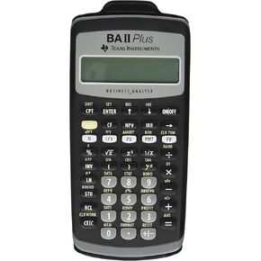 Texas Instruments BAIIPlus Financial Calculator CALCULATOR,BUS ANLY,10DIG UD1013 (Pack of 2)
