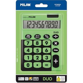 Milan – Calculator, 10 Digits Green