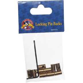 Disney Parks Brass Locking Pins Backs