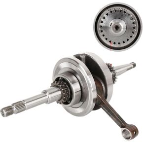 GY6 50/80 Crankshaft, Moped 4 Punch 50 48cc Crankshaft Connecting Rod Assembly 16/22T 139QMB Crankshaft(22 Teeth)