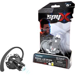 SpyX / Micro Sonic Listener - Spy Toy Listening Device with Over-The-Ear Design. A Perfect Hands Free Addition for Your spy Gear Collection!