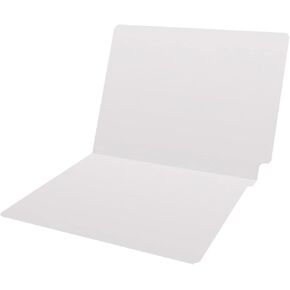 20 pt Super Heavy Duty Color Folders, Full Cut End Tab, Letter Size, Orange (Box of 40)