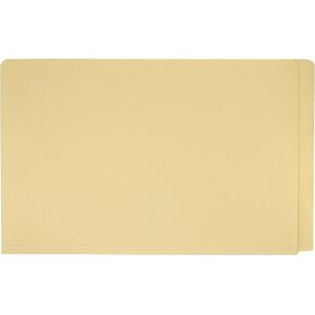 Smead End Tab File Folder, Straight-Cut Extended Tab, Legal Size, Manila, 100 per Box (27250)