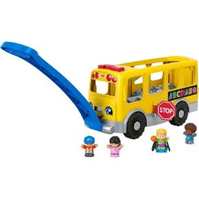 Fisher-Price Little People Yellow School Bus (Mattel GTL68), Spanish Version