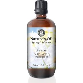 Bug Be Gone Fragrance Oil (60ml) for Diffusers, Soap Making, Candles, Lotion, Home Scents, Linen Spray, Bath Bombs, Slime