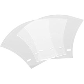 3pcs Acrylic Mask Templates Kit for Face Covering to Use Sewing Patterns for Men Women and Teens Mask Making Supplies for All Ages