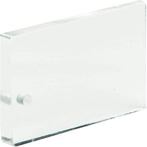 Jim-Gem Rectangular Cruising Prisms | Clear, 10 BAF | Accurate to ±1% | Narrow-Sharp Image for in Dense Timber | 20 mm x 40 mm | Supplied in Leather case