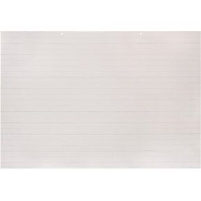 School Smart Primary Chart Newsprint Paper, 1 Inch Rule, 36 x 24 Inches, 100 Sheets