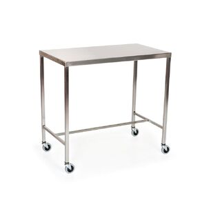 Stainless Steel Instrument Table with H-Brace 36"L x 20"W x 34"H