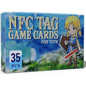 35Pcs NFC Mini Eow & TOTK & BOTW Cards Now Including The 4 New Sages Cards - with Iron Box(New)