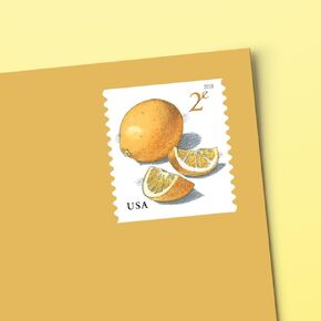 Meyer Lemons 2018 2-Cent (Roll of 100) Definitive Denominated Mail-Use Additional Postage Stamps