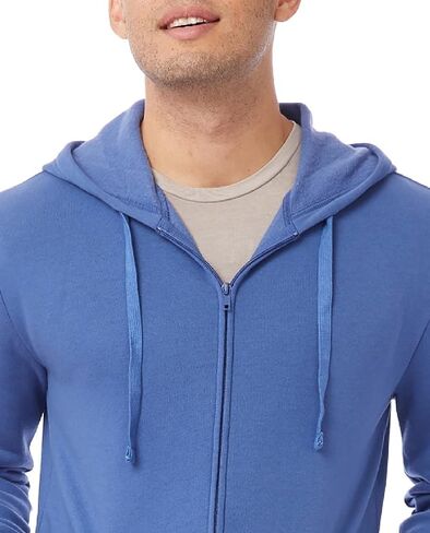 Alternative Men's Hoodie, Eco-Cozy Fleece Full-Zip Hooded Sweatshirt in Kuwait