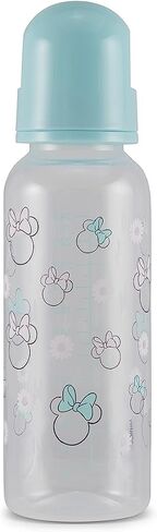Baby Bottles 9 oz for Boys and Girls| 3 Pack of Disney "Princess Sparkles" Infant Bottles for Newborns and All Babies | BPA-Free Plastic Baby Bottle for Baby Shower in Saudi Arabia