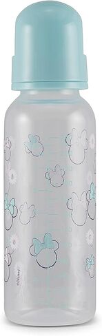 Baby Bottles 9 oz for Boys and Girls| 3 Pack of Disney "Princess Sparkles" Infant Bottles for Newborns and All Babies | BPA-Free Plastic Baby Bottle for Baby Shower in Saudi Arabia