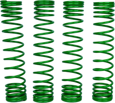 أجزاء ترقية السباق أقوى سلك Springs Diat 3.15 مم لـ Traxxas X-Maxx 1/5 8S 5 ألوان (أخضر) in Kuwait