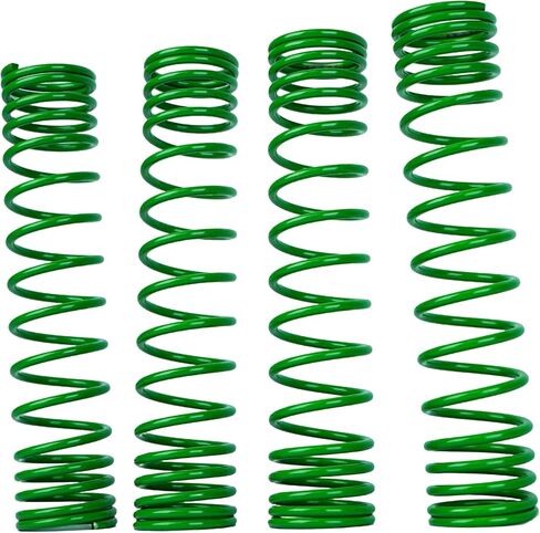 أجزاء ترقية السباق أقوى سلك Springs Diat 3.15 مم لـ Traxxas X-Maxx 1/5 8S 5 ألوان (أخضر) in Kuwait