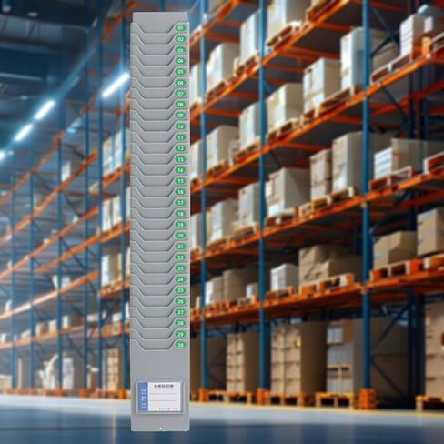 Wall Mounted Time Card Holder with Screws Payroll Device Indoor/Outdoor Factory Time Card Holder, with 25Pocket Slots in Kuwait