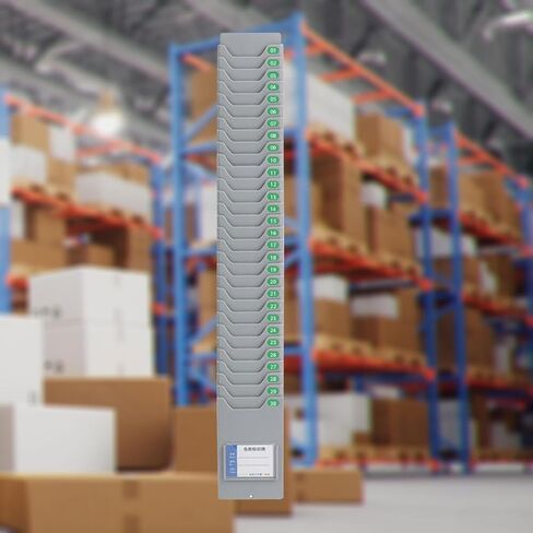 Wall Mounted Time Card Holder with Screws Payroll Device Indoor/Outdoor Factory Time Card Holder, with 25Pocket Slots in Kuwait
