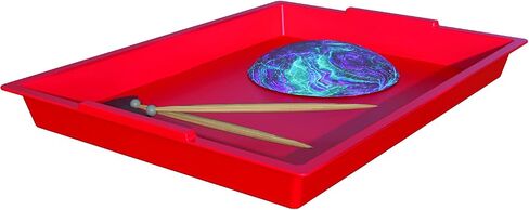 Deflecto Finger Paint Mix Tray, 16" x 1.8" x 12", Blue 6 Count in Saudi Arabia